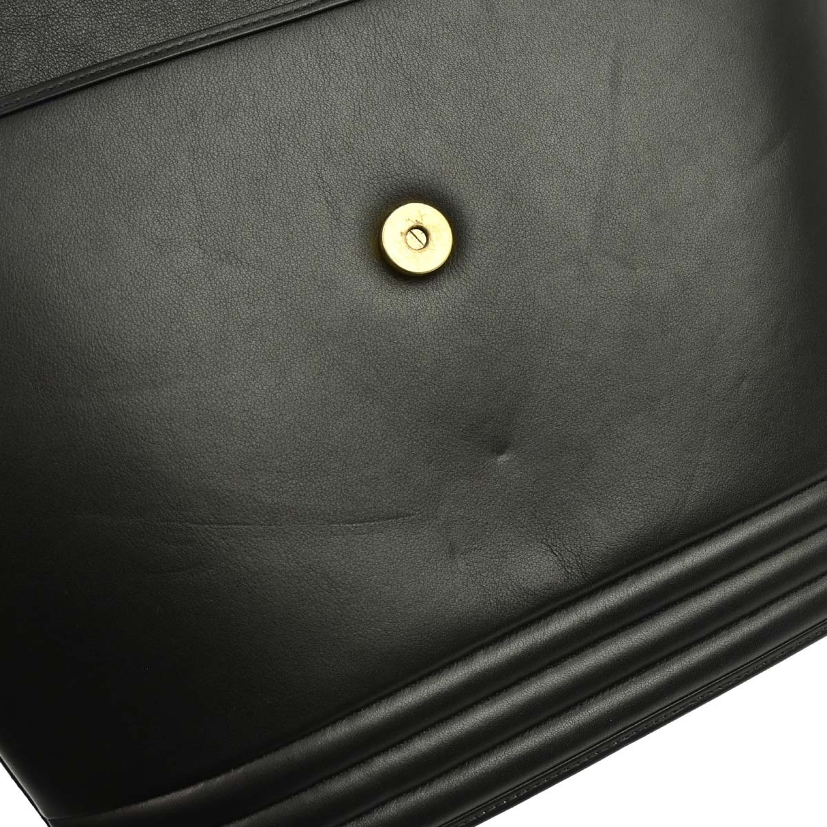 Yves Saint Laurent Black Leather Shoulder Bag 187243