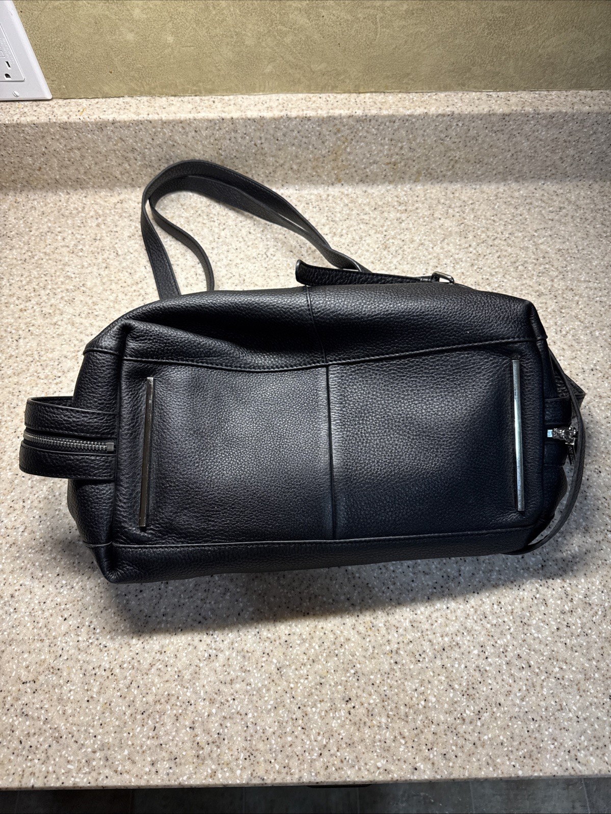 Celine Dion Black Leather Tote Shoulder Bag – Nordstrom, Original Tag, $468