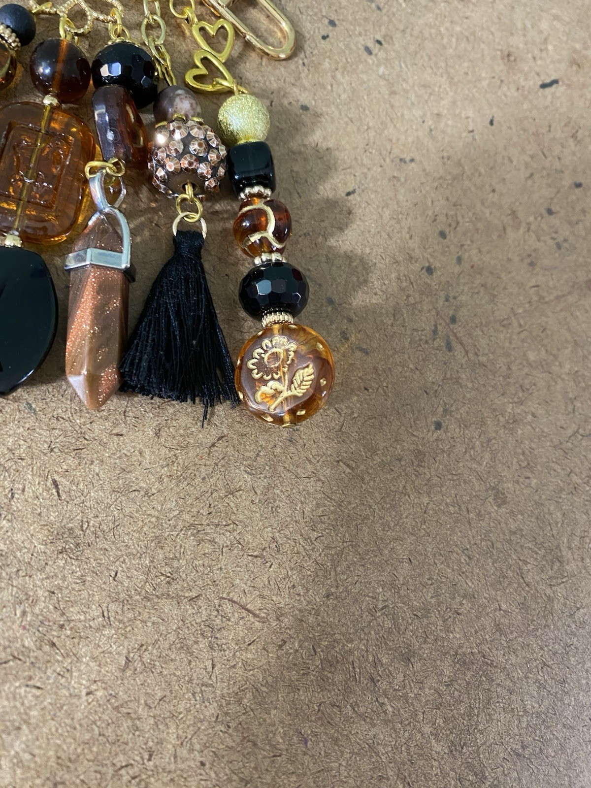 Artisan Beaded Handbag jewelry Purse bag Charm SMALL purse Keychain Original