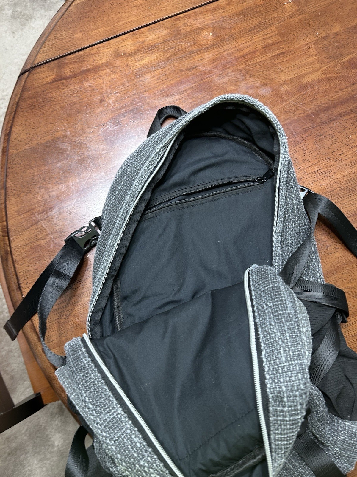 Dime Bags Hemp Fiber Smell Proof Unisex Backpack With Hidden Smellproof Pocket
