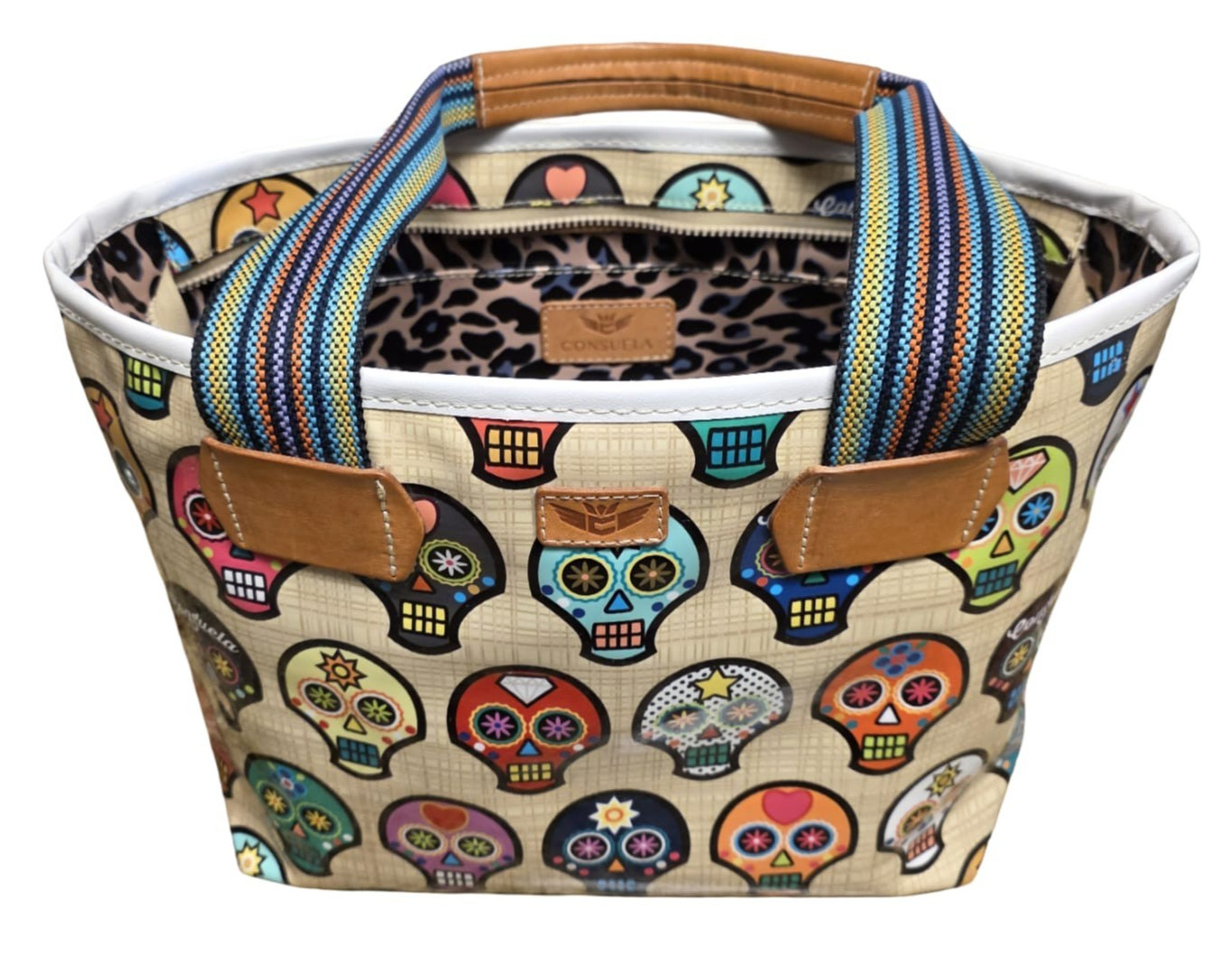 Pre-Owned Consuela Sugar Skulls Legacy Shopper Tote