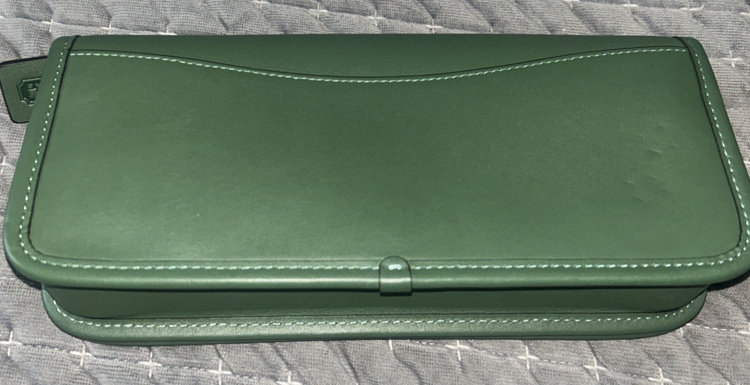 Coach Dinky Coachtopia Bag Crossbody Hunter Green Genuine Leather New Retail 295