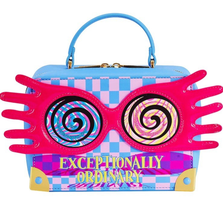 Fred Segal Harry Potter Luna Lovegood Glasses Crossbody Handbag Bag Purse NEW
