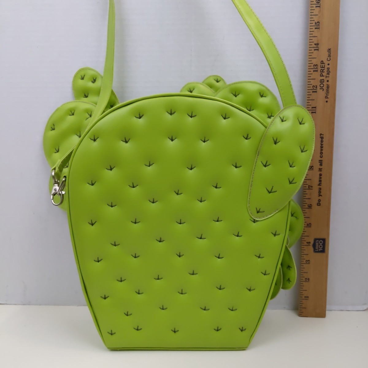 Martania Cactus Shoulder Bag Green Succulent Purse Vegan Leather Cute Handbag