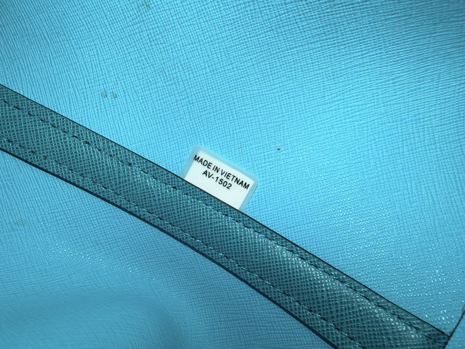 Michael Kors Jet Set Travel Saffiano Leather Tote Crossbody Bag Blue AV-1502