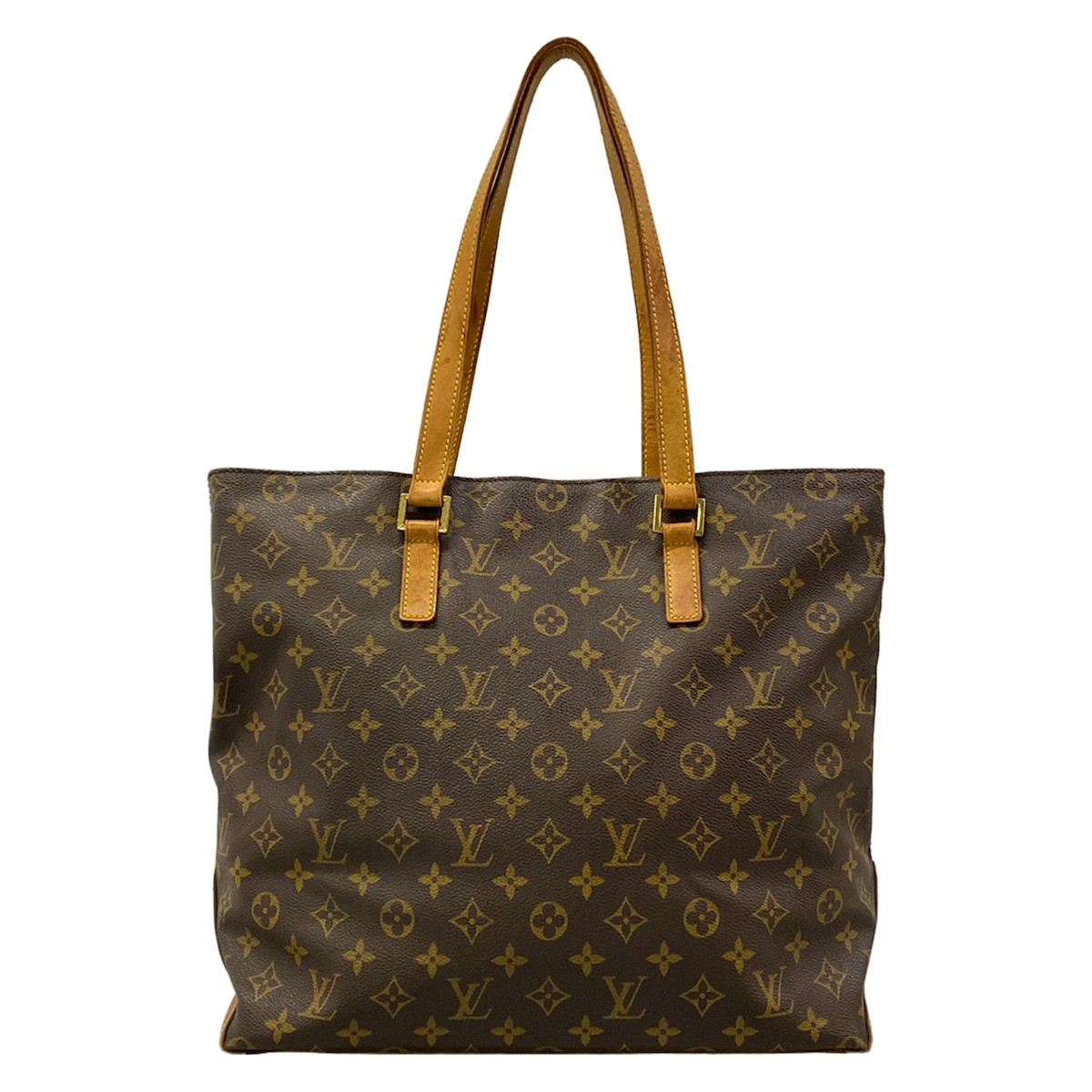 LOUIS VUITTON Cabas Mezzo M51151 Monogram TH1000 Shoulder Bag Monogram Canvas