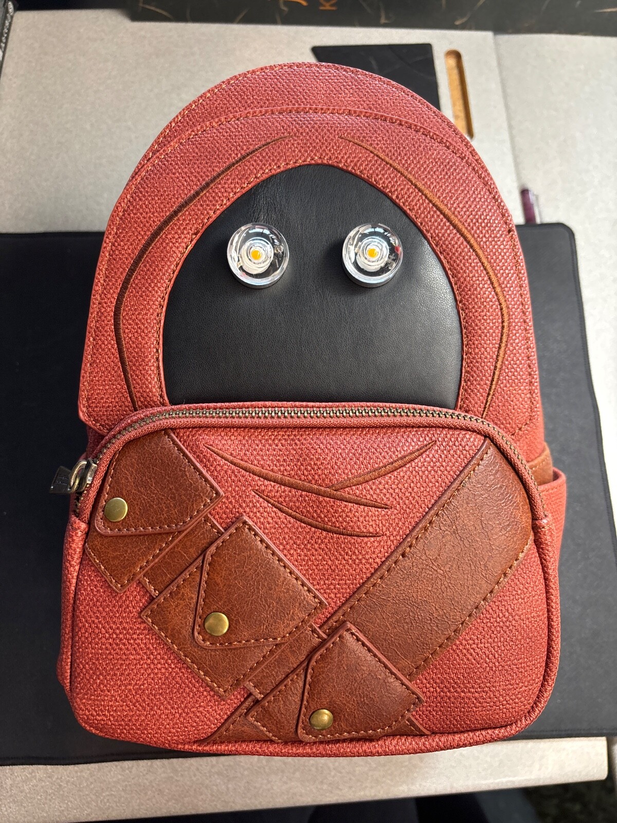 Loungefly Mini Backpack Star Wars Celebration 2020 Jawa Light Up NWT