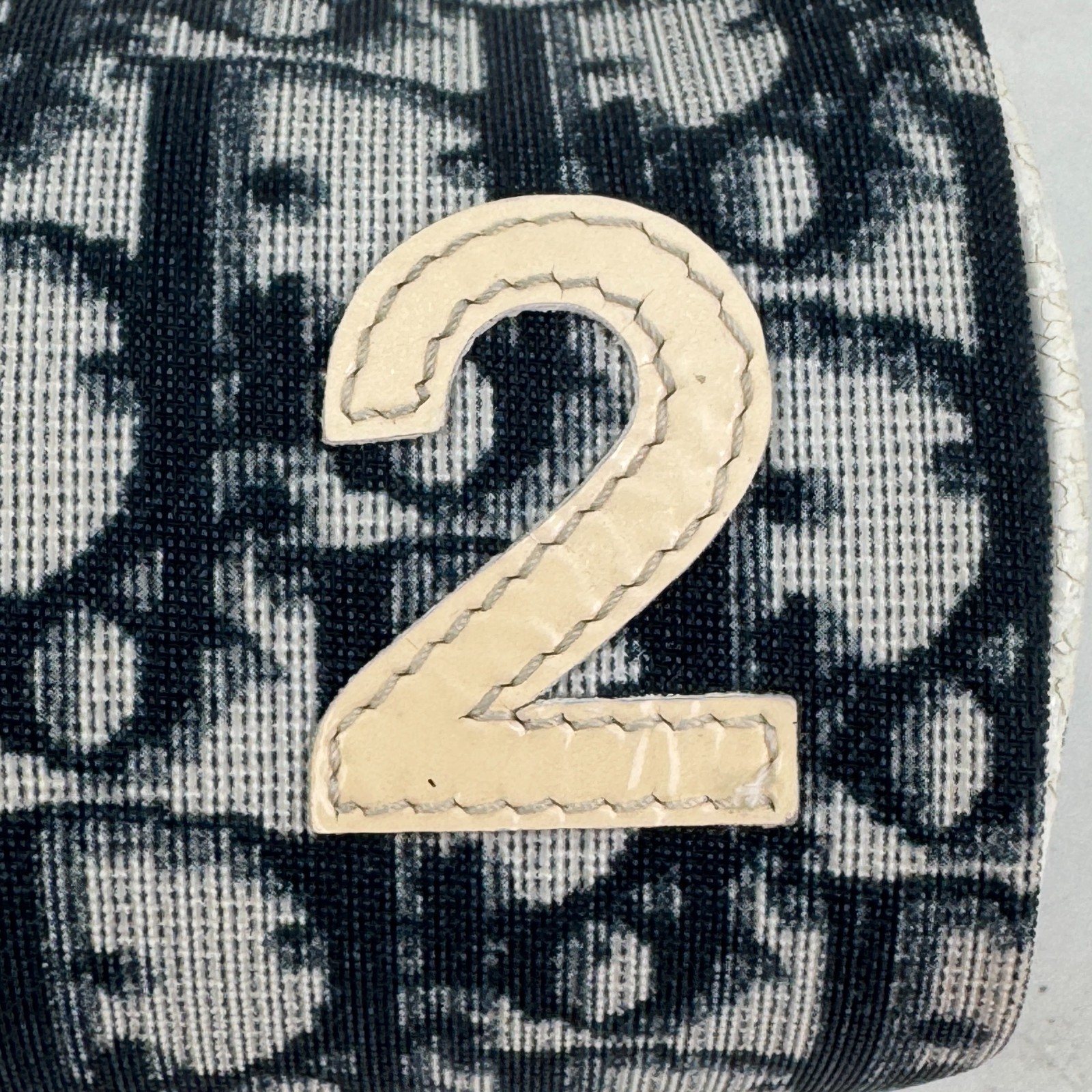 Dior trotter canvas pouch black From Japan Authentic