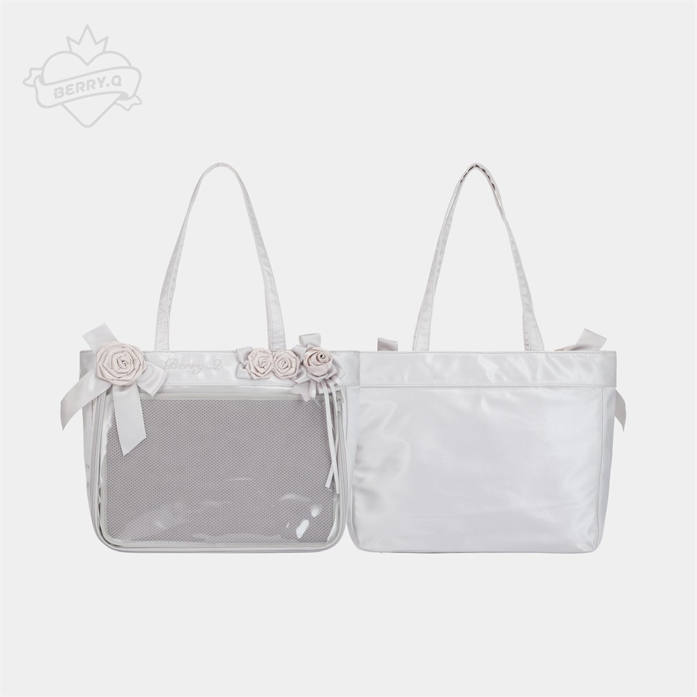 Anime 42cm Rose Square Itabag Backpack Shoulder Tote Bag Handbag Crossbody Gift
