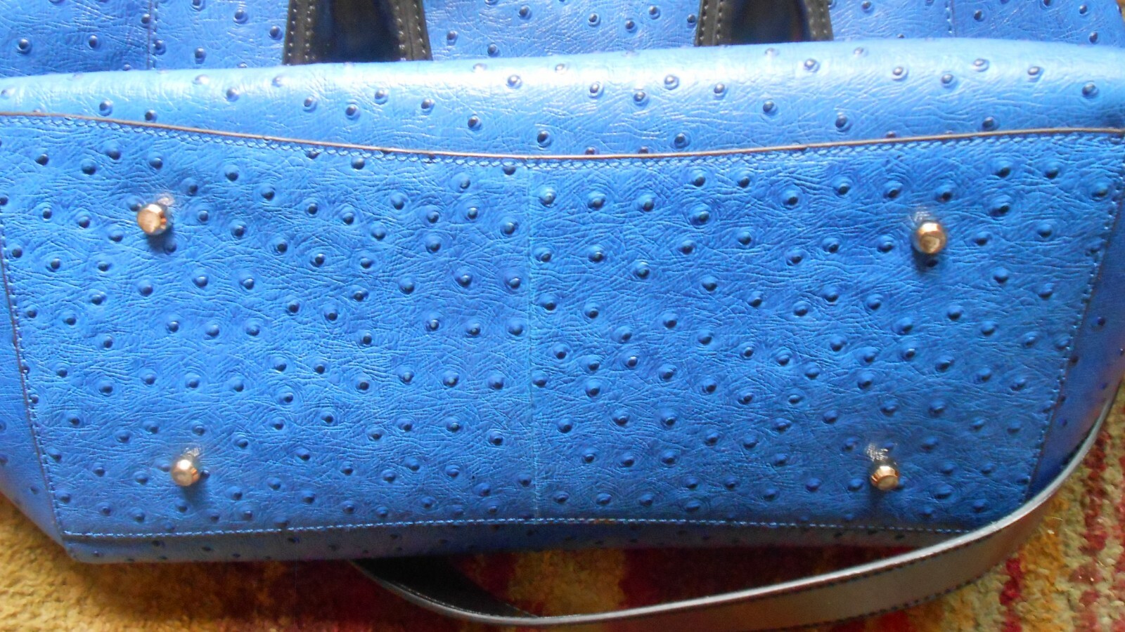 Christina Sabatini Cobalt Gabriella Satchel Bag