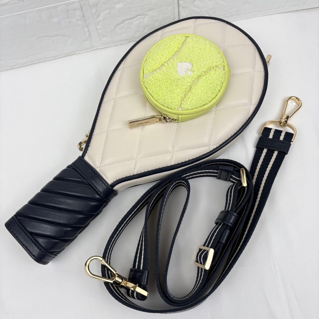 Kate Spade KF517 Grand Slam Tennis Racquet 3D Crossbody Bag Limited KS7 Edition