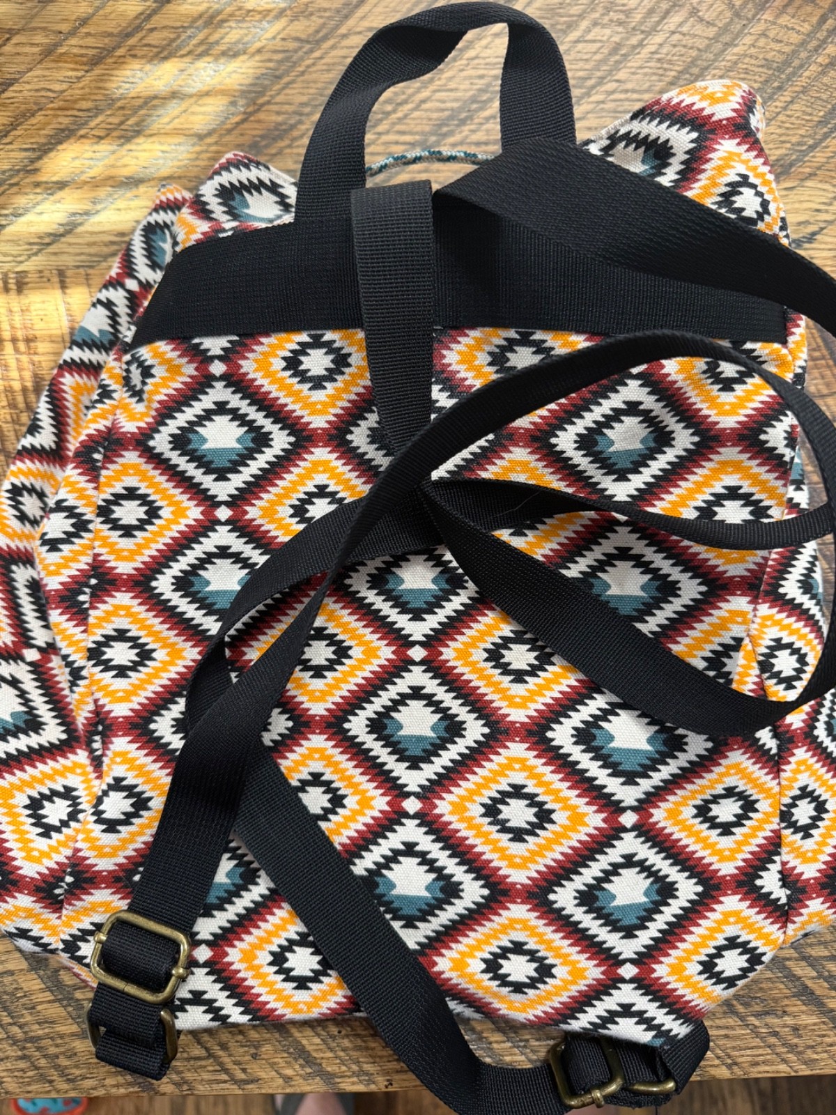 Kavu Eco Rucksack Organic Cotton/Polyester Lining. Excellent Condition!!!