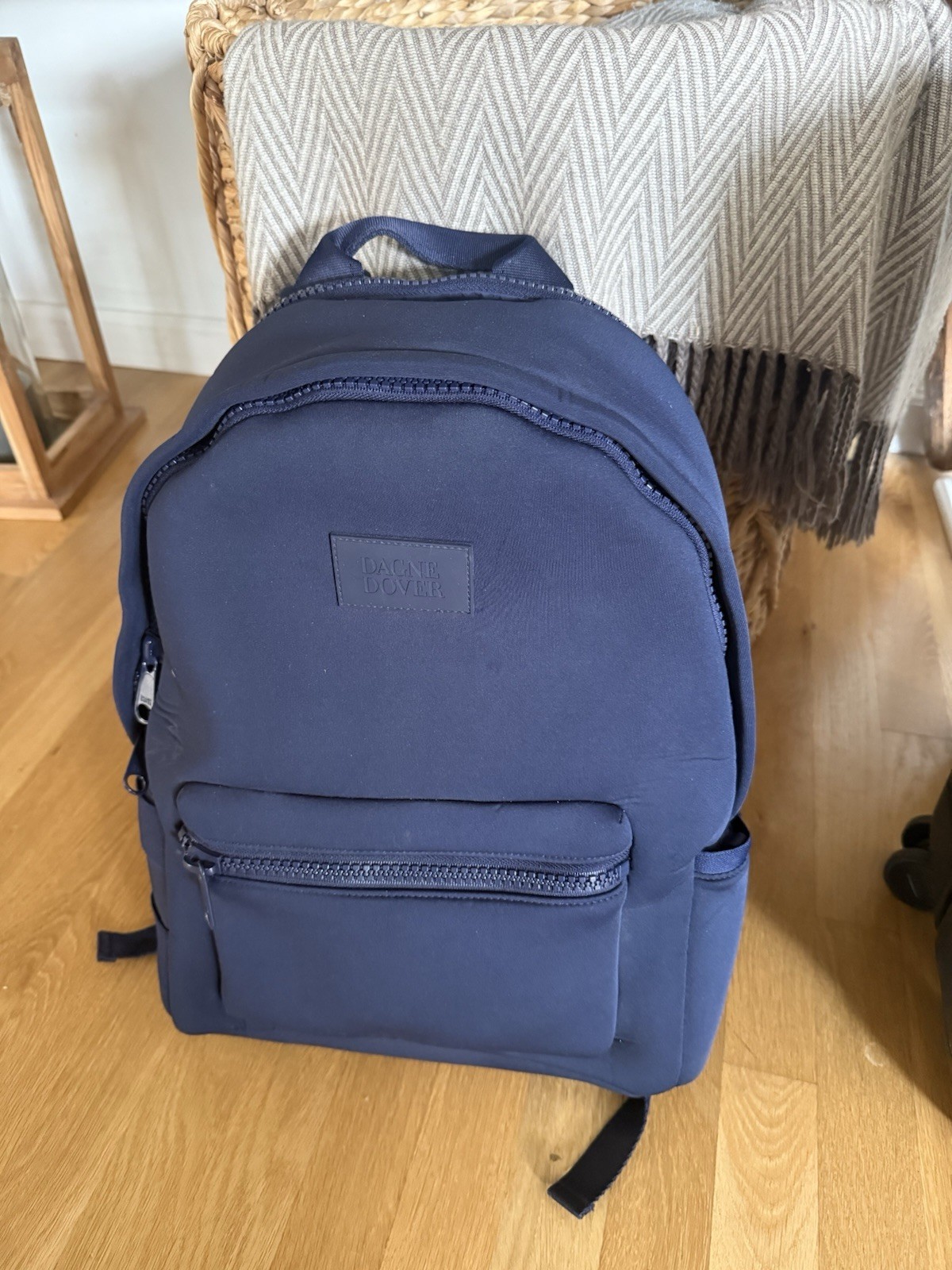 Dagne Dover Dakota Neoprene Backpack, Medium Navy