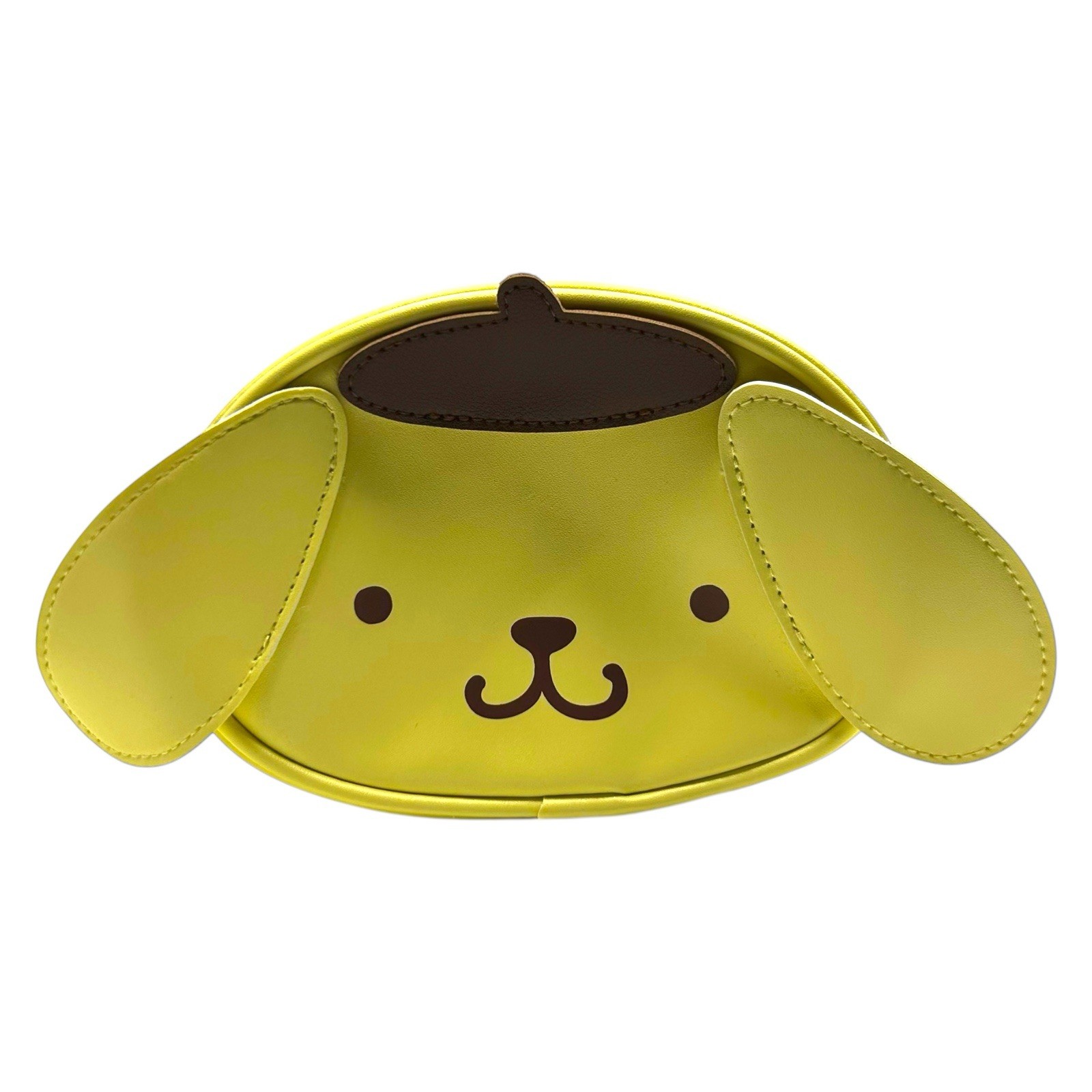 Sanrio Pompompurin Pouch Miniso Makeup Mini Bag Crossbody Purse Figural