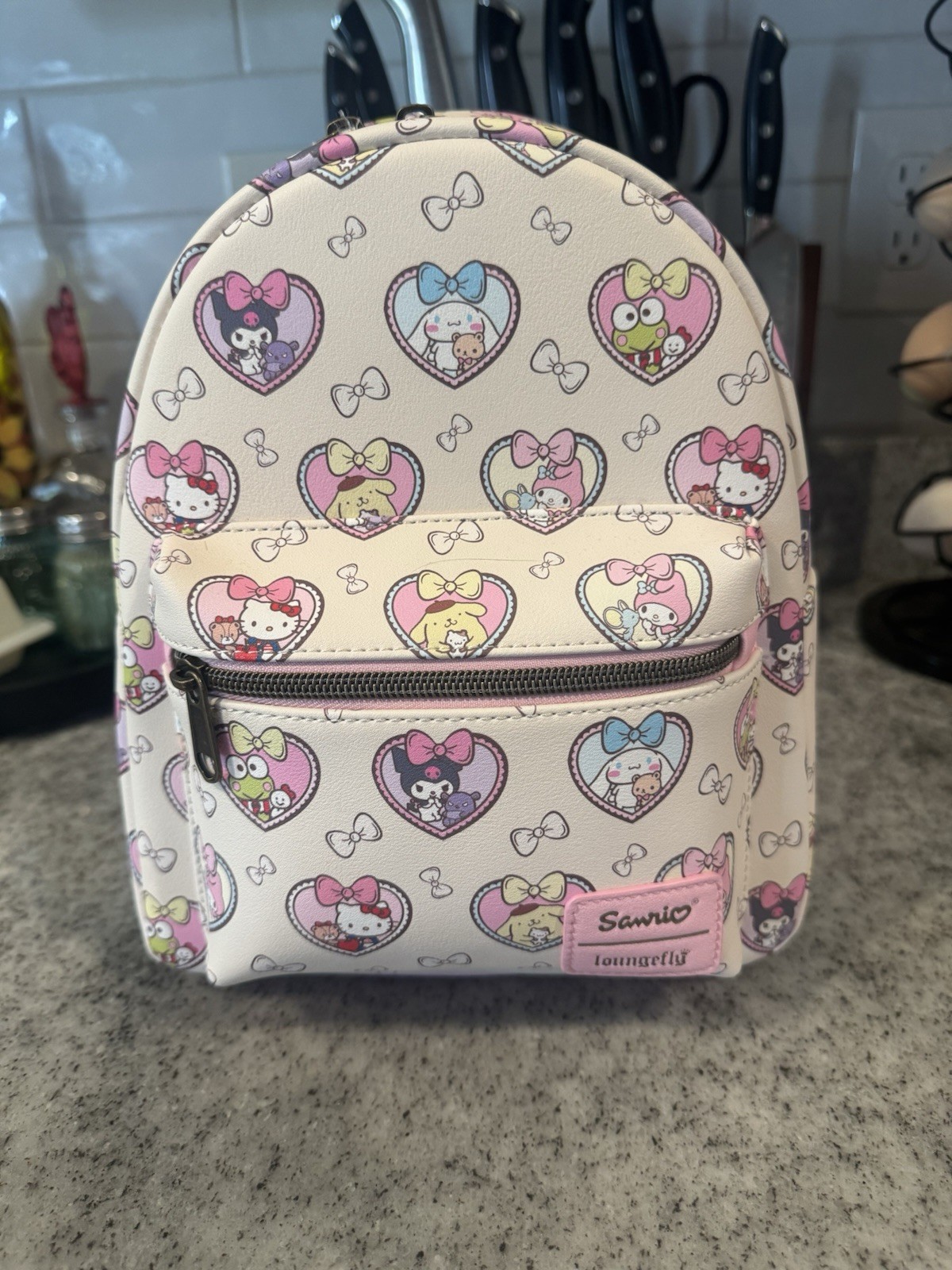 Loungefly Hello Kitty And Friends Bestie Hearts Mini Backpack NEW With Tags