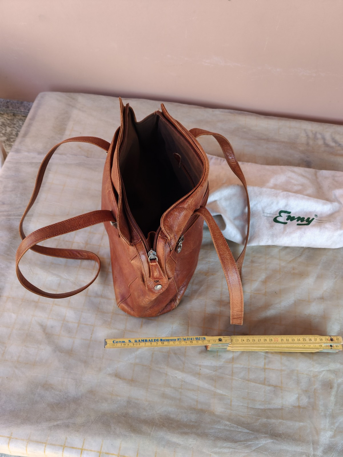 Enny Leather Handbag