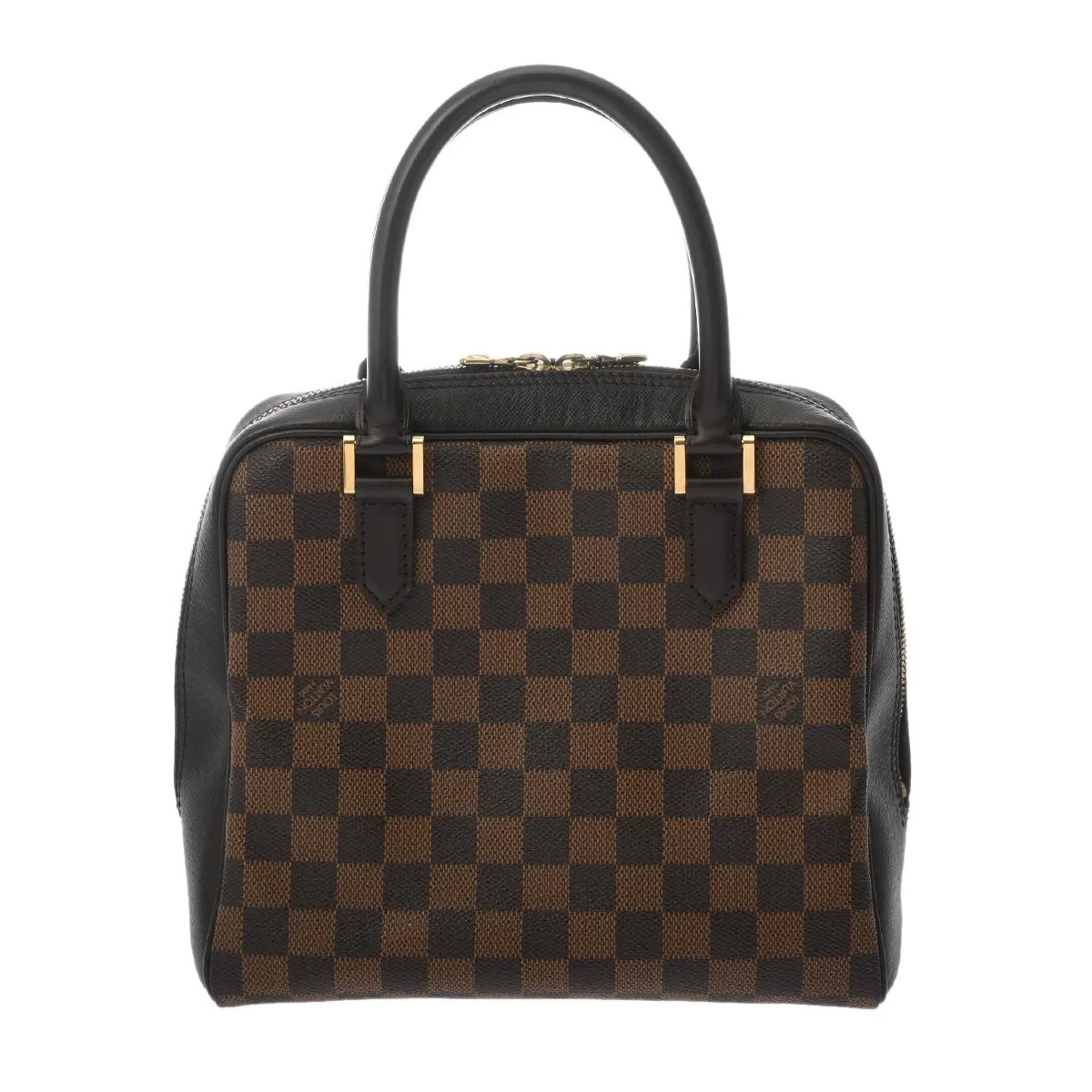 Louis Vuitton N51150 Handbag Damier Canvas Brown #WB5095