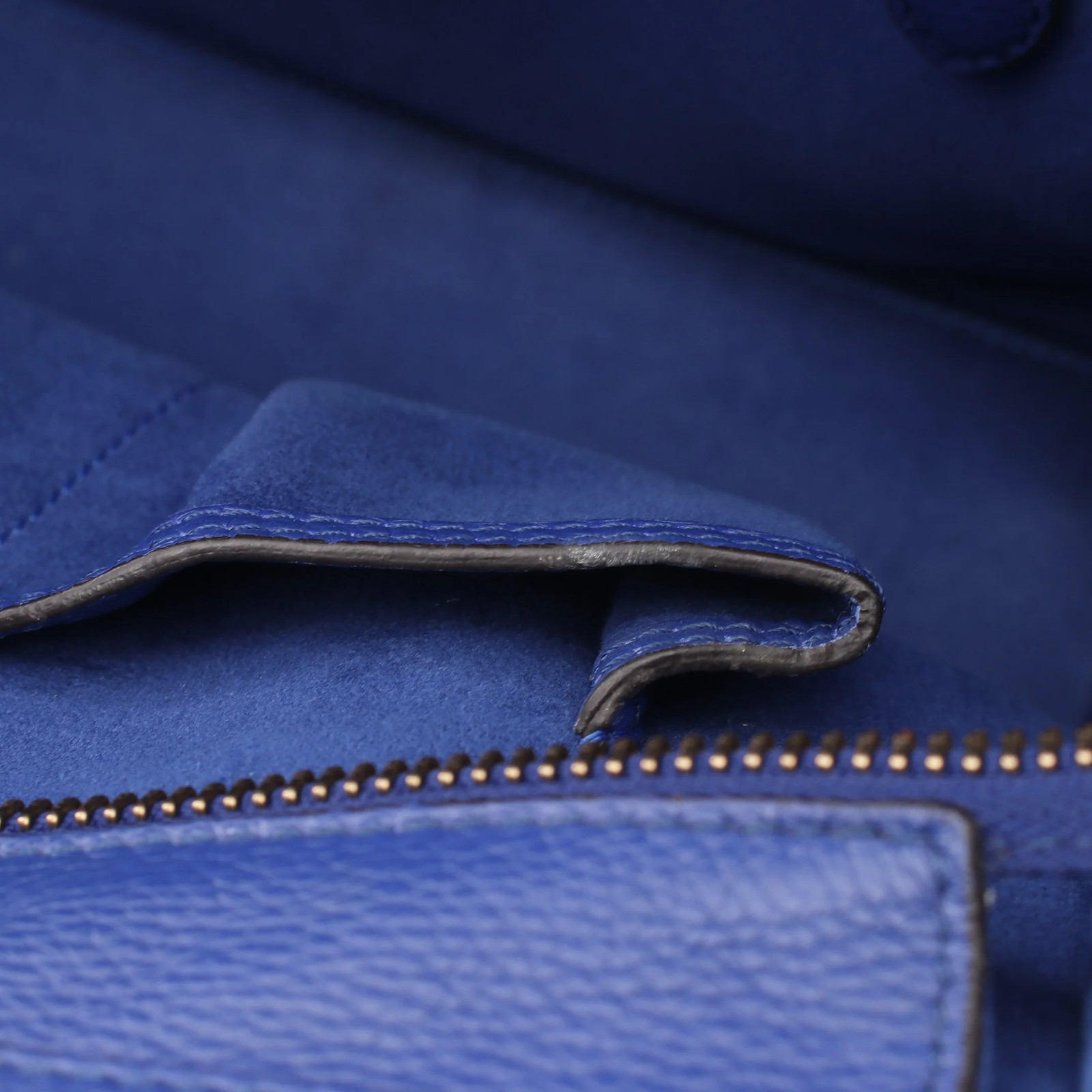 Celine Handbag Blue Leather #RCB10268