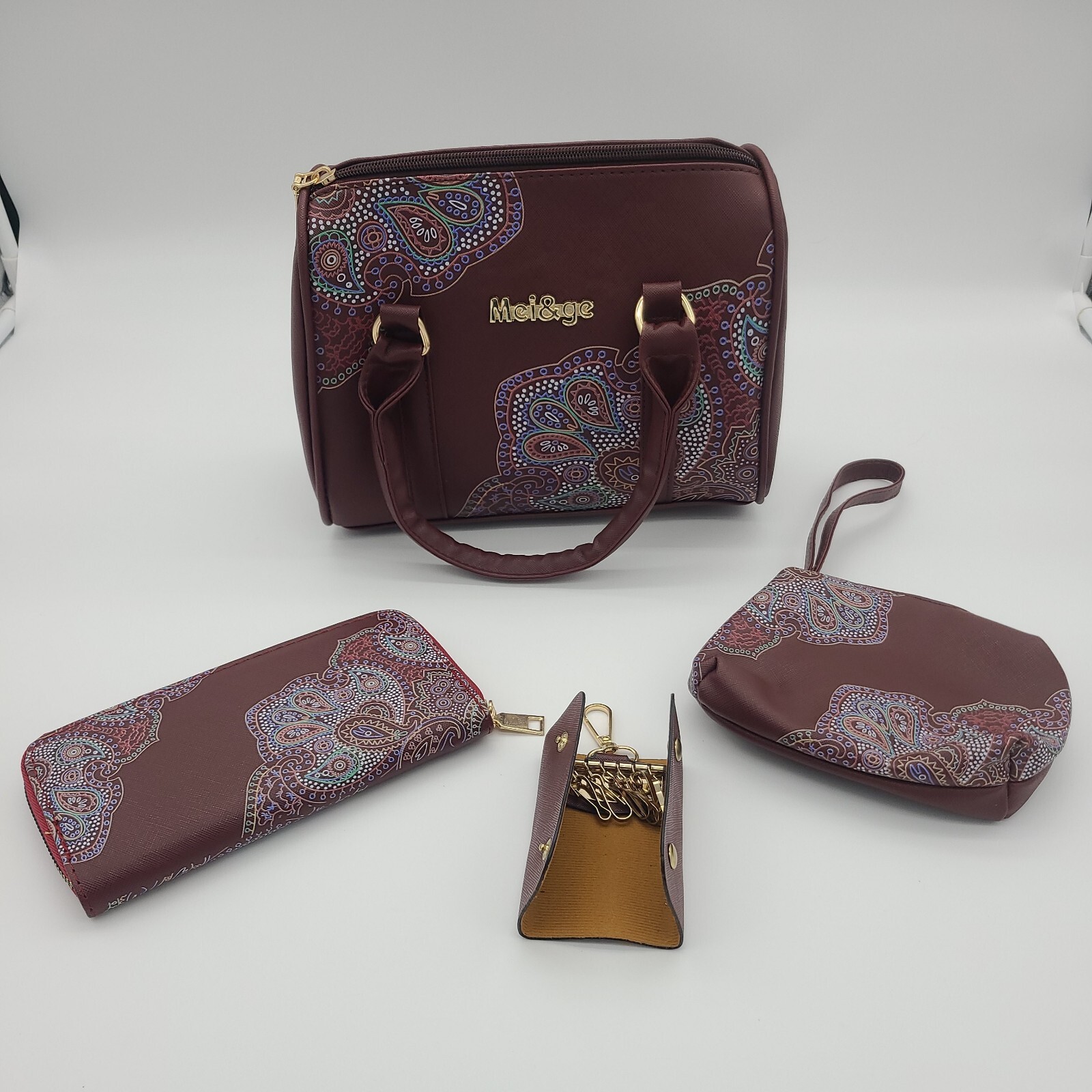 Mei & Ge, 4 pieces, Handbag Set