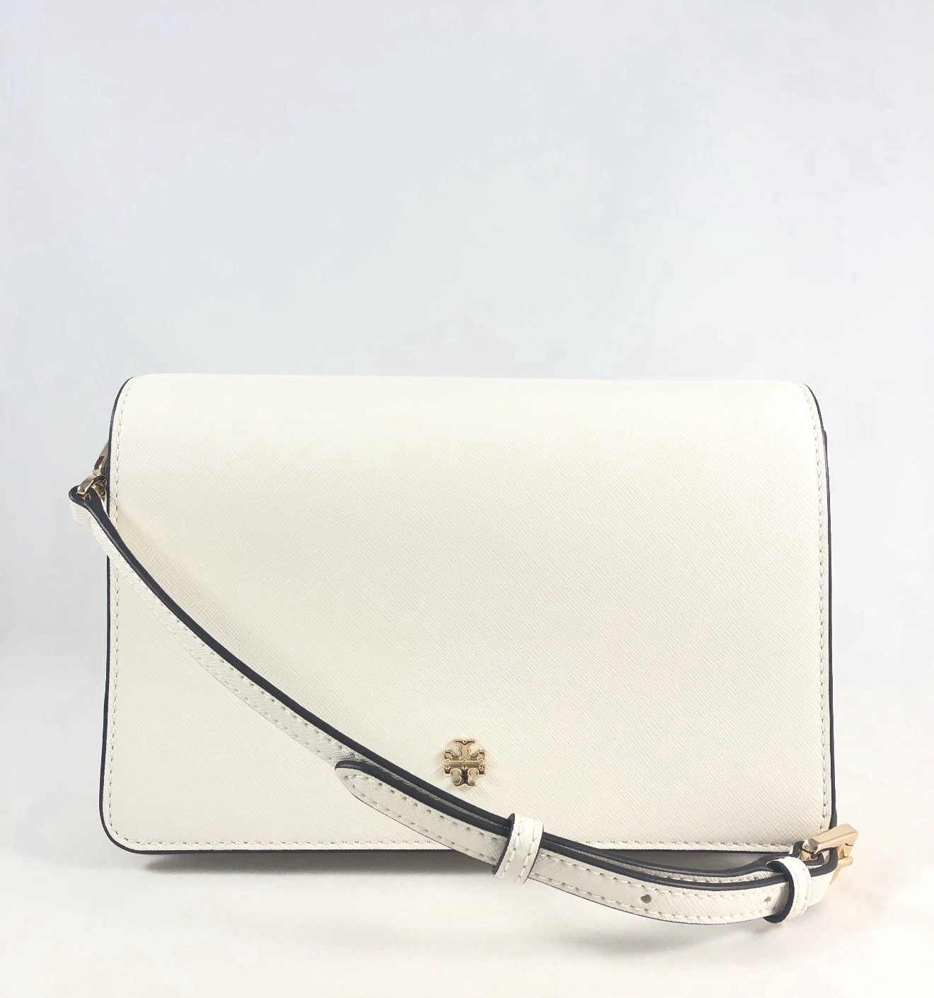 Tory Burch Emerson Combo Crossbody New Ivory 58440