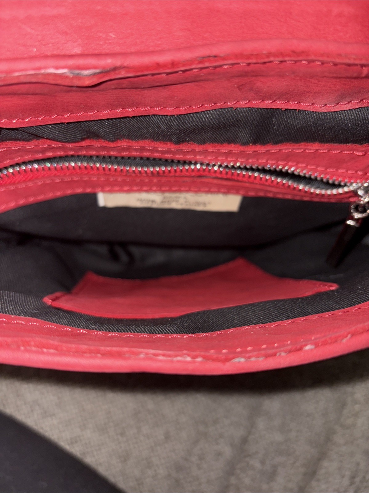 Carlo Cecchini Roma Hand Made Italy Red Long Beach Genuine Suede Leather