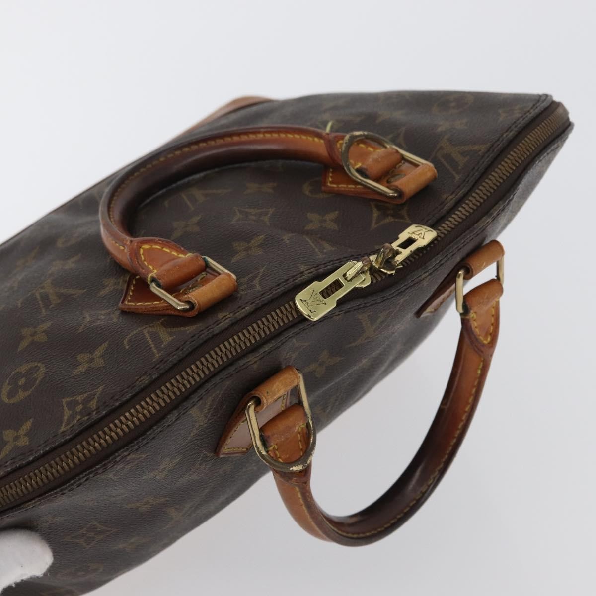 LOUIS VUITTON Monogram Alma Hand Bag M51130 LV Auth LNZ229