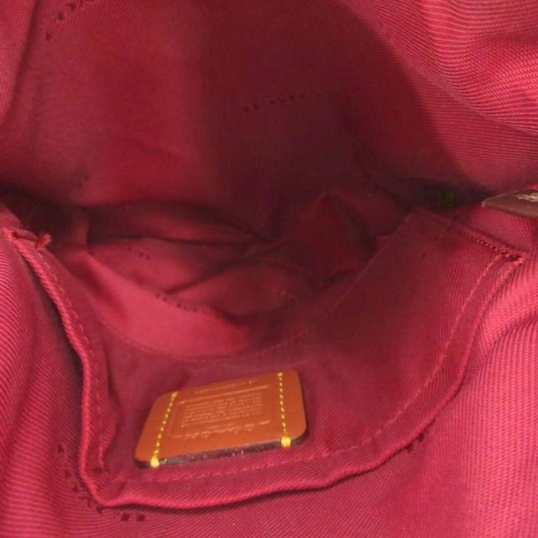 Coach 41321 Kit Messenger Signature Shoulder Bag Crossbody PVC Leather Logo Used