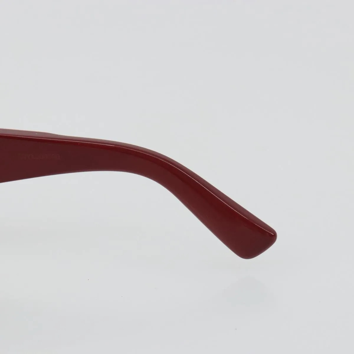 Bottega Veneta Ovale Acetate Red Plastic Sunglasse Accessory