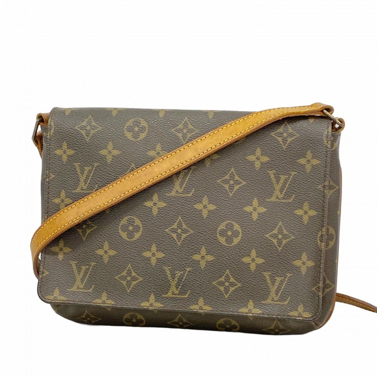 LOUIS VUITTON Monogram Musette Tango Long Shoulder Bag M51388 from Japan USED