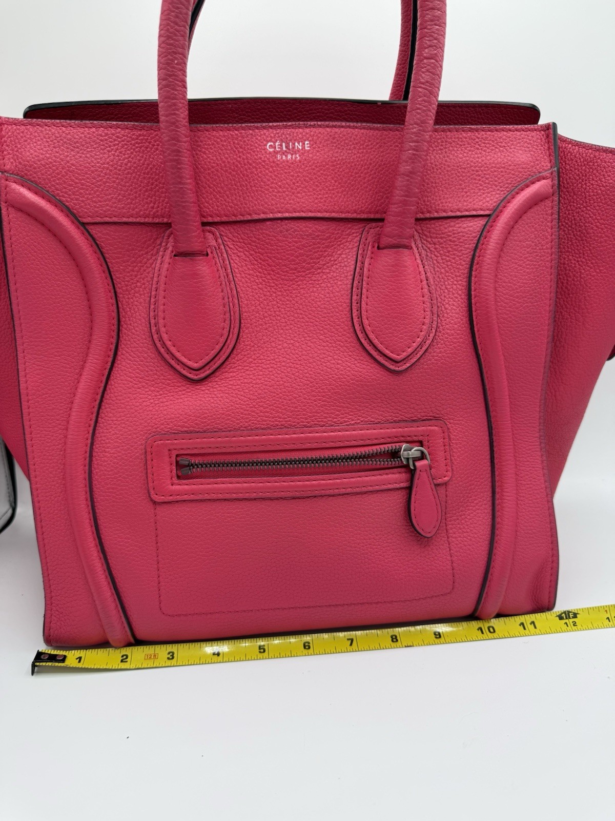 Celine Hot Pink Luggage! 2011 Mini! Entrupy Cert Included