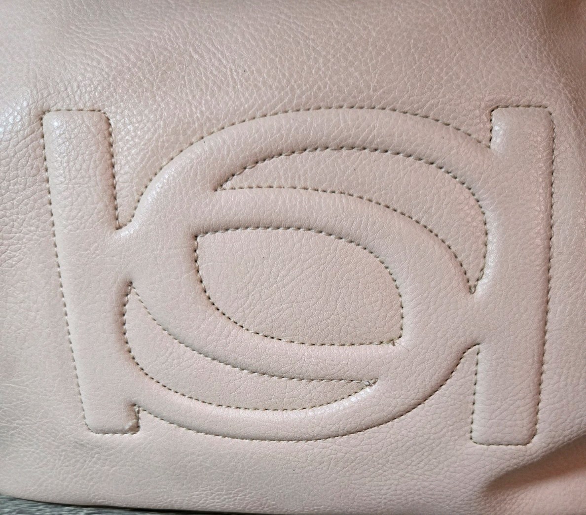 bebe Lara Shopper Handbag Rose Dust Pink Gold Chain Strap Tote Crossbody Bag Y2K