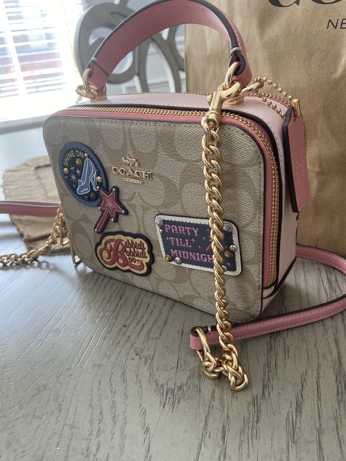 Authentic Coach x Disney NWT SOLD OUT Box Crossbody