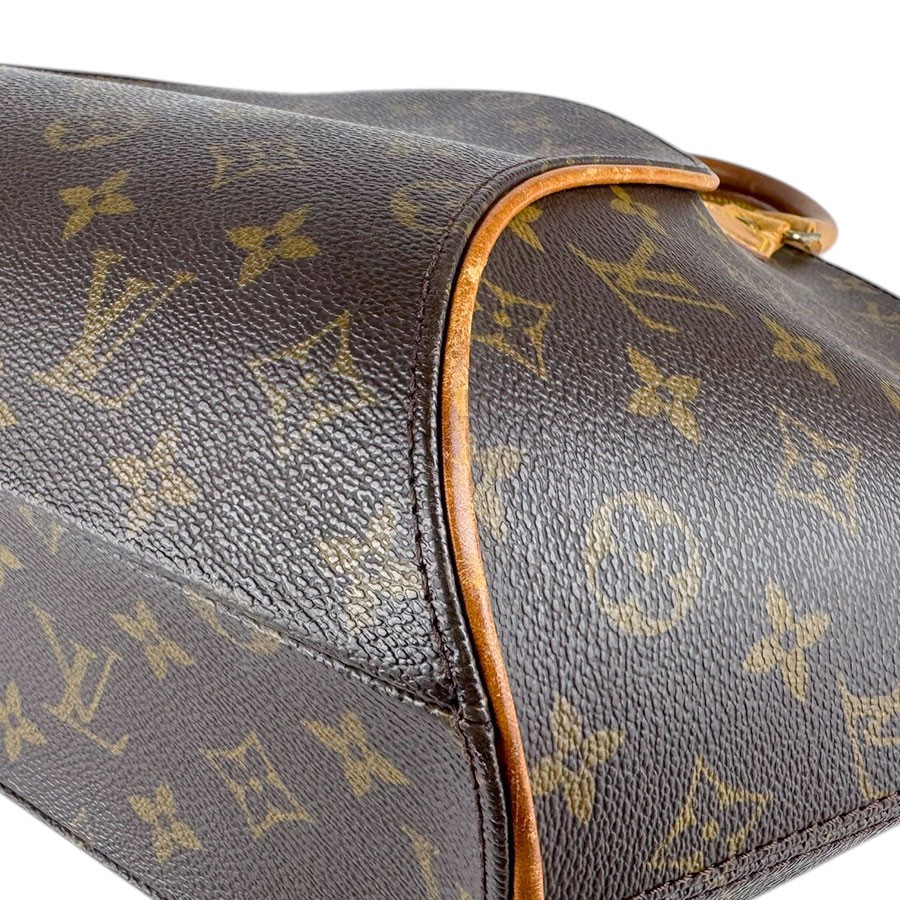 Auth LOUIS VUITTON Monogram Ellipse MM Handbag Brown M51126 – z9213