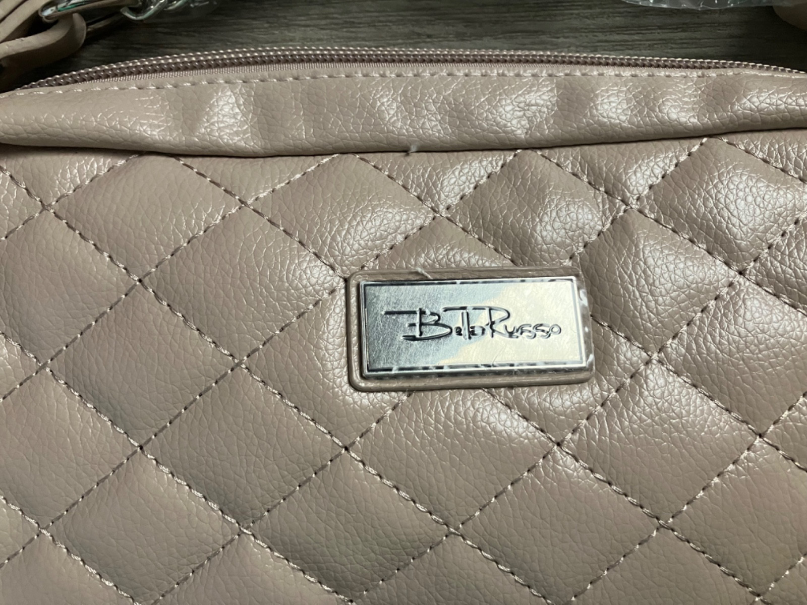 Bella Russo Tan Crossbody Handbag BRAND NEW