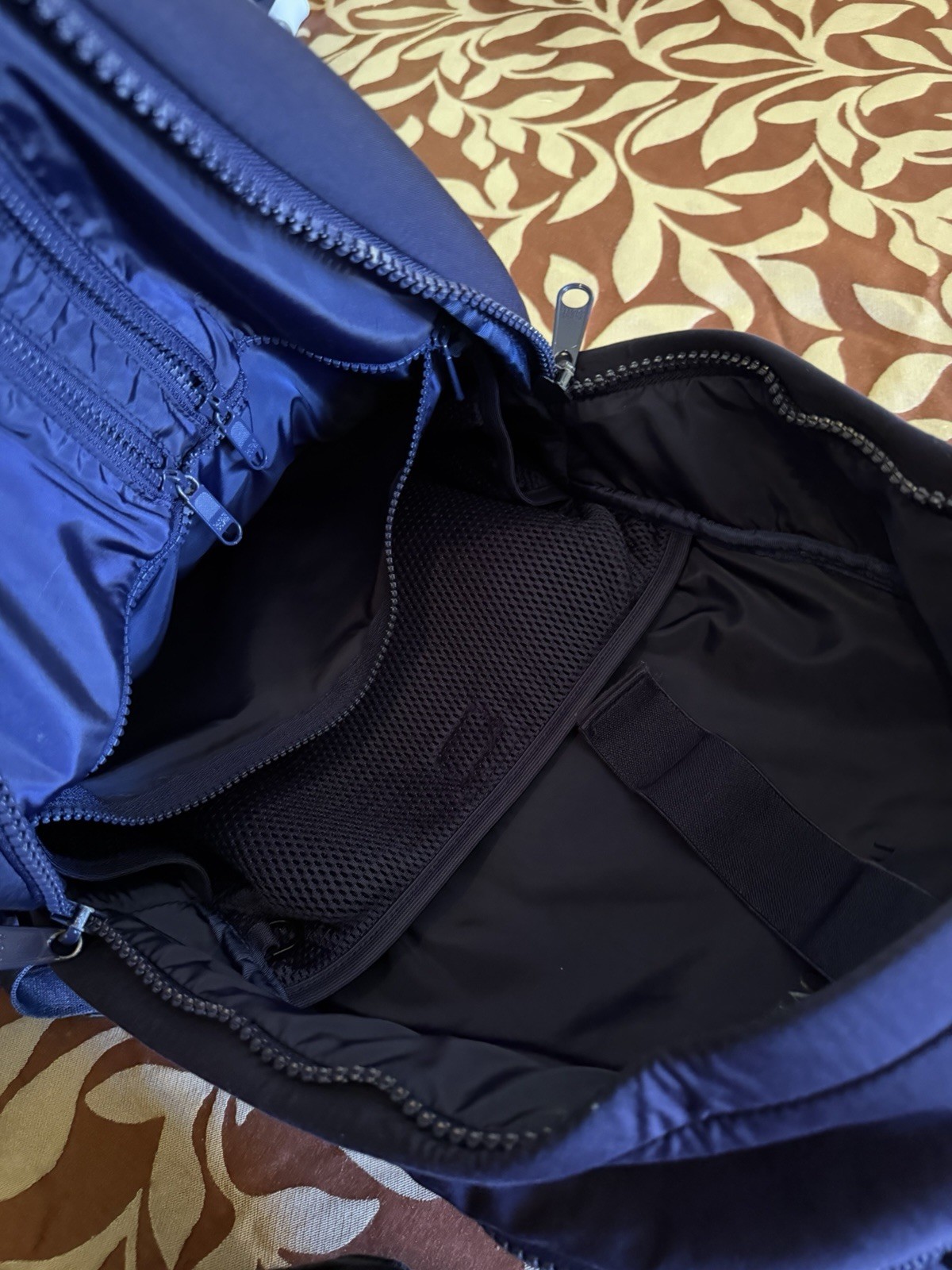 Dagne Dover Dakota Backpack Navy Blue Purple Bag