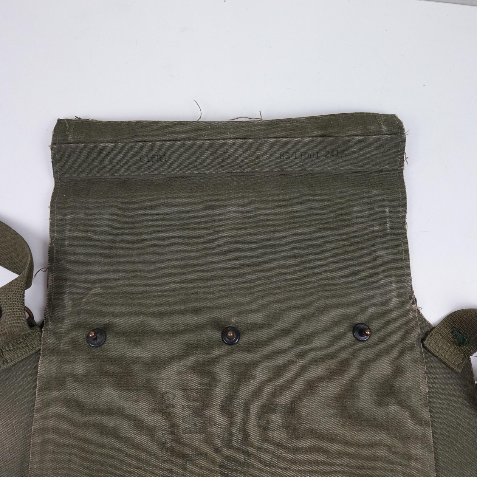 Peg And Awl Tote Bag Large Green Waxed Canvas Leather Shoulder Strap