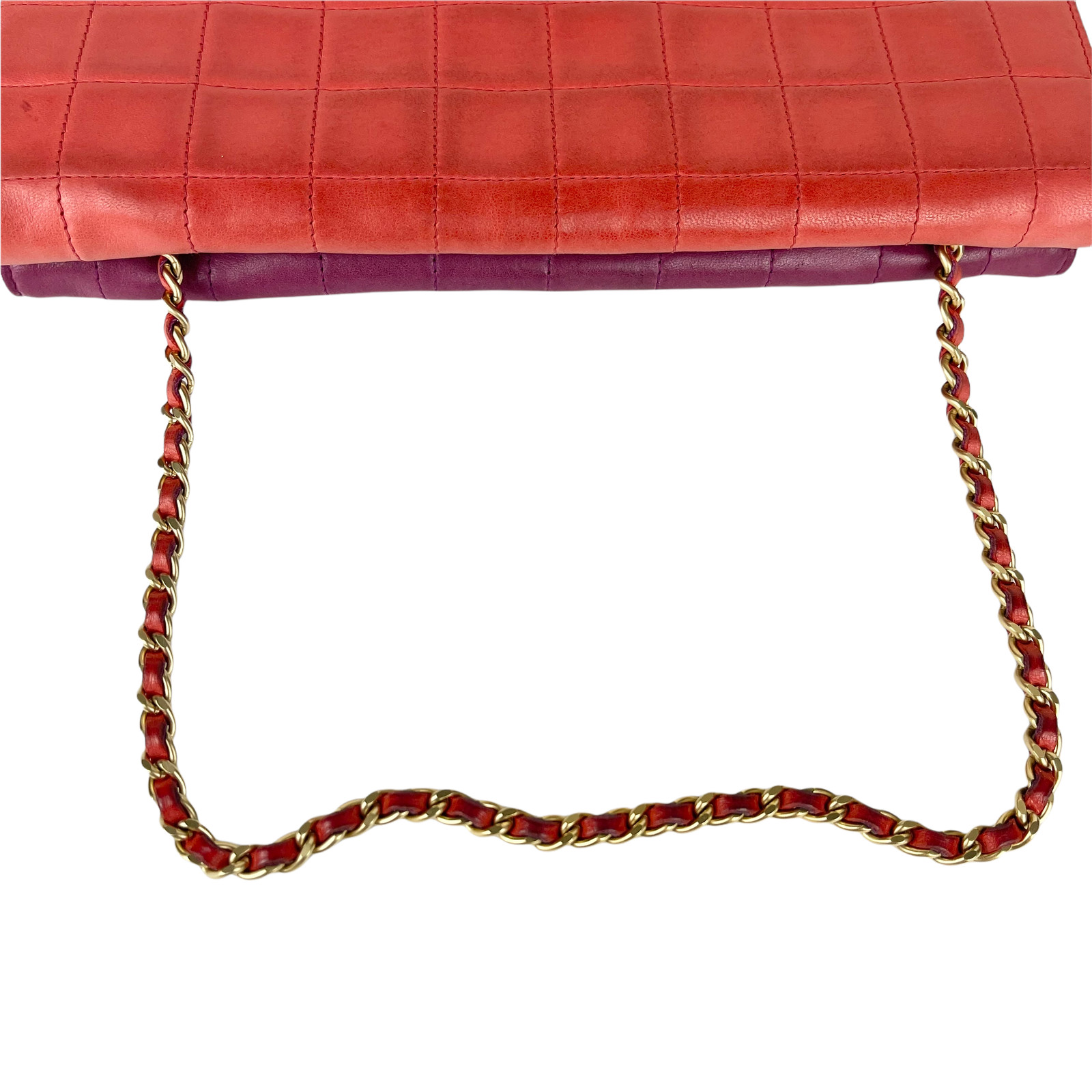 CHANEL Classic Chocolate Bar Reissue Double Pocket Flap Bag Vintage