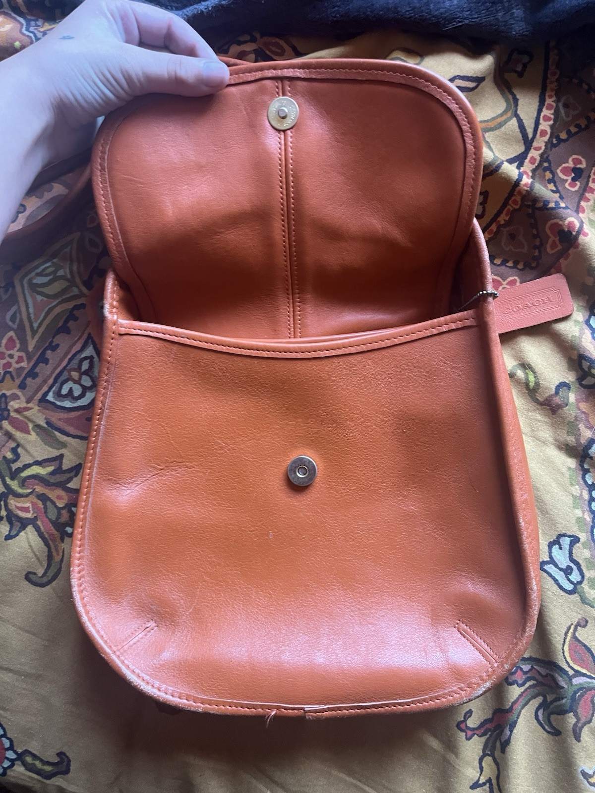 Coach Ergo Flap 9034 Tangerine