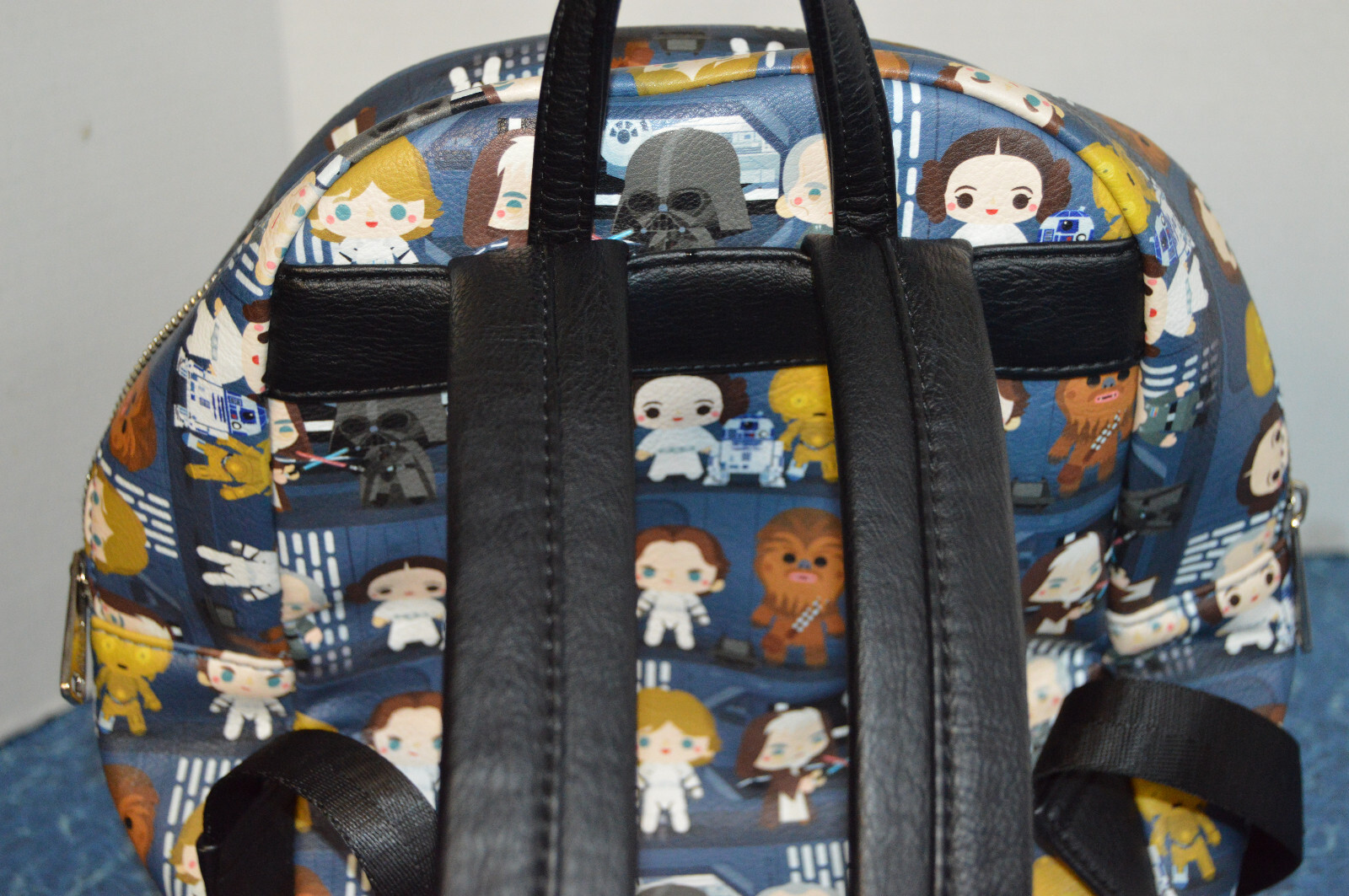 Loungefly Star Wars Mini Backpack Chibi Battle Station Lineup Death Star Obi Wan