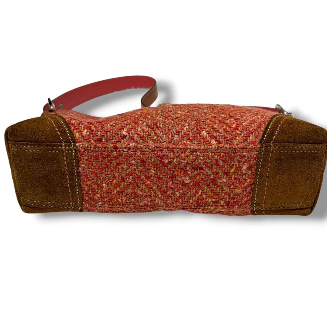 COACH Hamptons Demi Wool Accessory Pouch