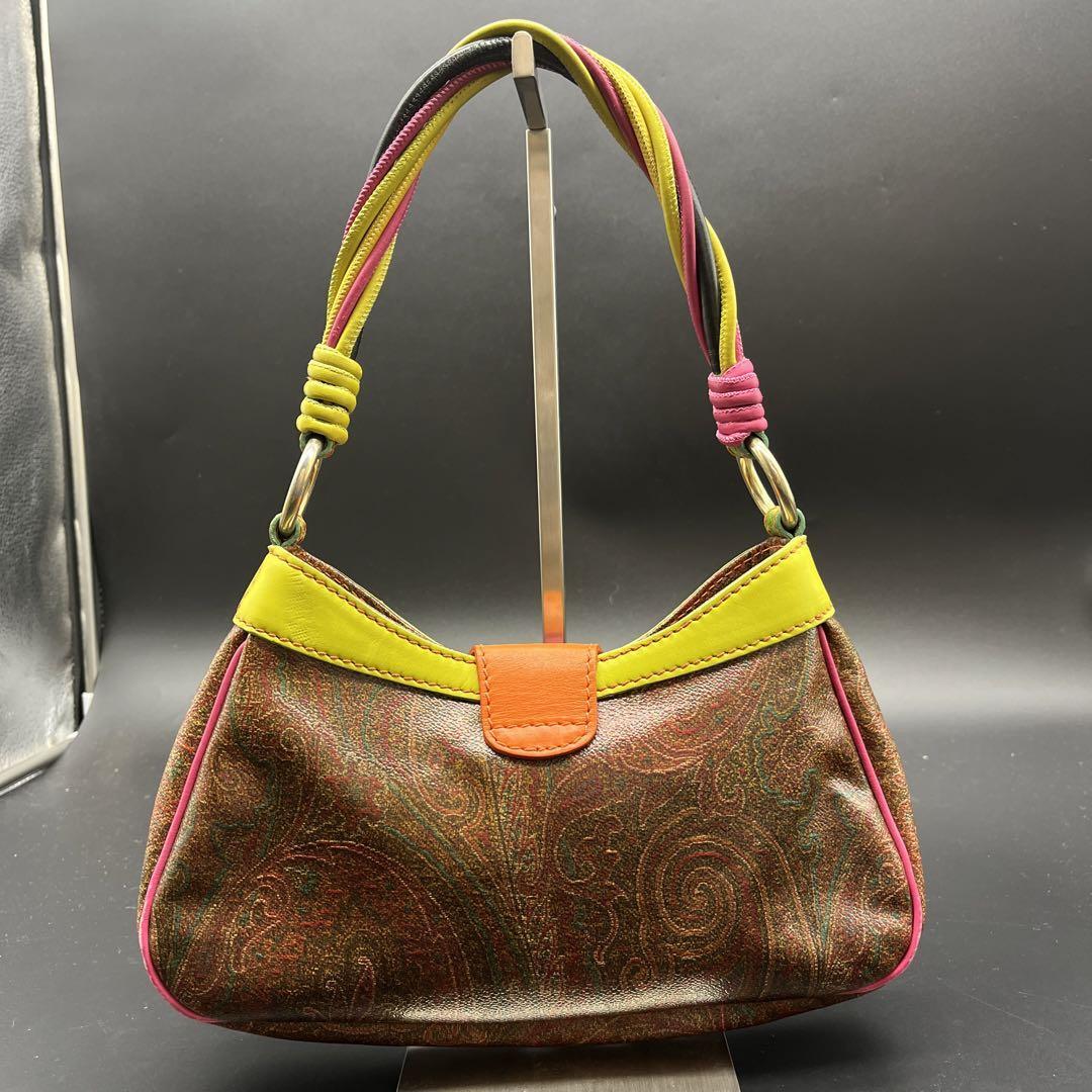 ETRO One Shoulder Bag Pegasus 7.8 inch