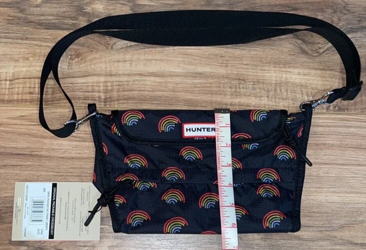 HUNTER Original Crossbody Bag | Packable | Rainbow Pride Print