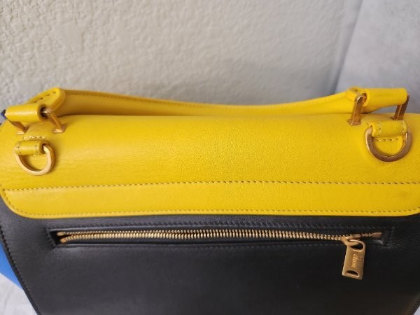 CELINE TRAPEZE 2-WAY HANDBAG SATCHEL SHOULDER BAG