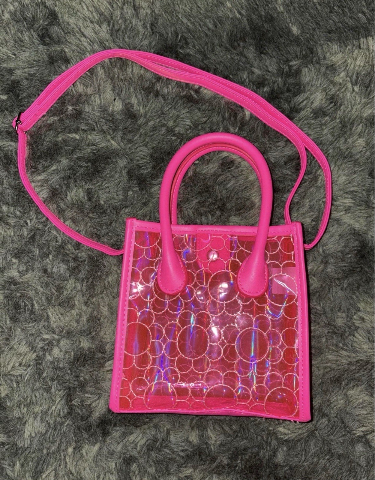 Mini Jelly Crossbody Pink Bag (USED)