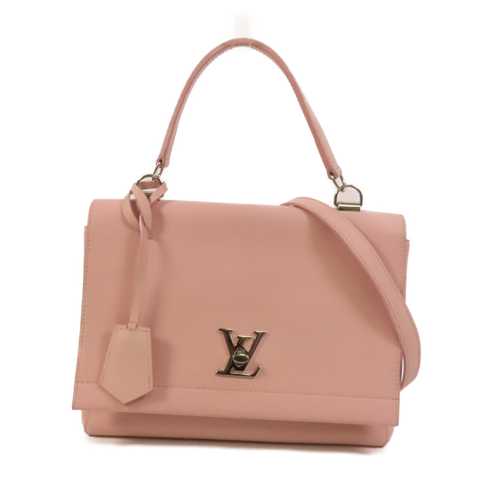 LOUIS VUITTON LV SHW Lockme Cartable 2way Shoulder Bag M50505 Calfskin Leather