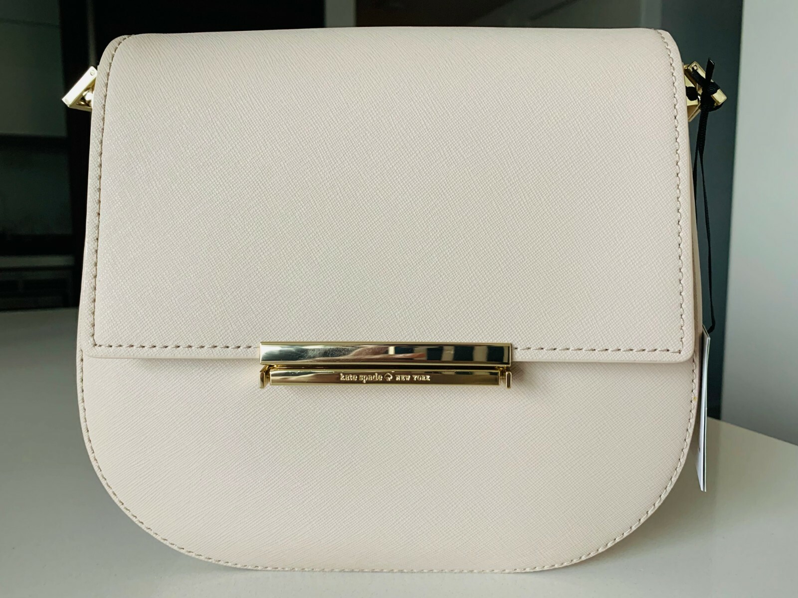 Kate Spade Timeless Classic Satchel 4 carrying options neutral color