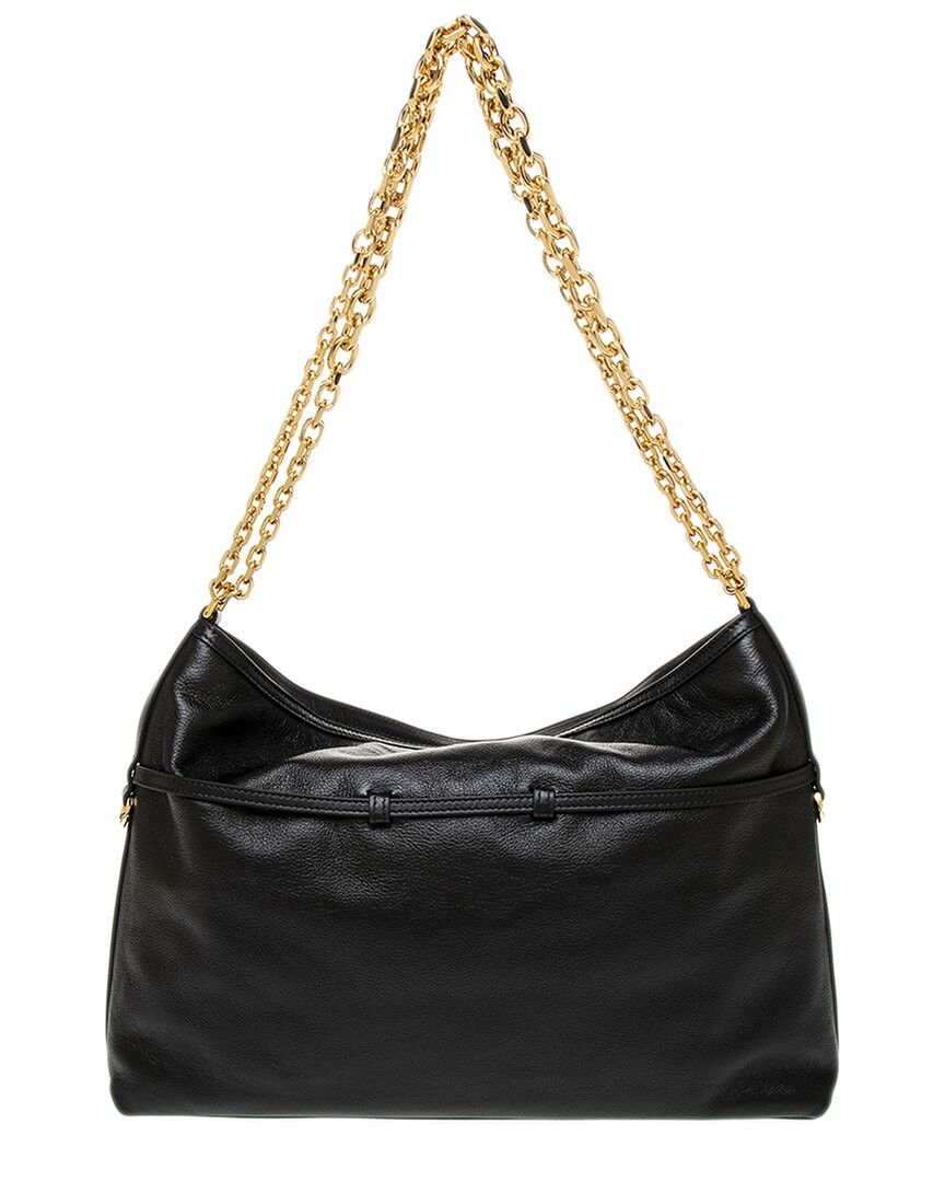 Givenchy Voyou Medium Leather Hobo Bag Women’s Black