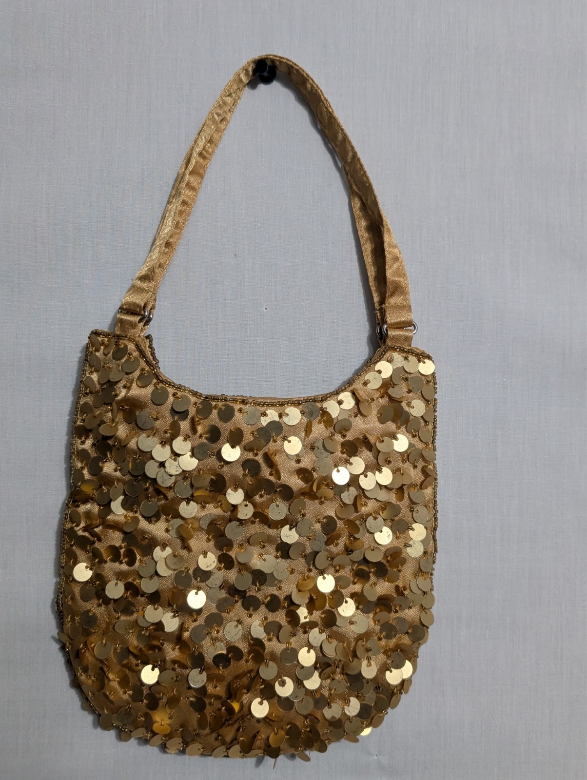 small gold sequin purse Cute for Christmas/Work/Dinner party