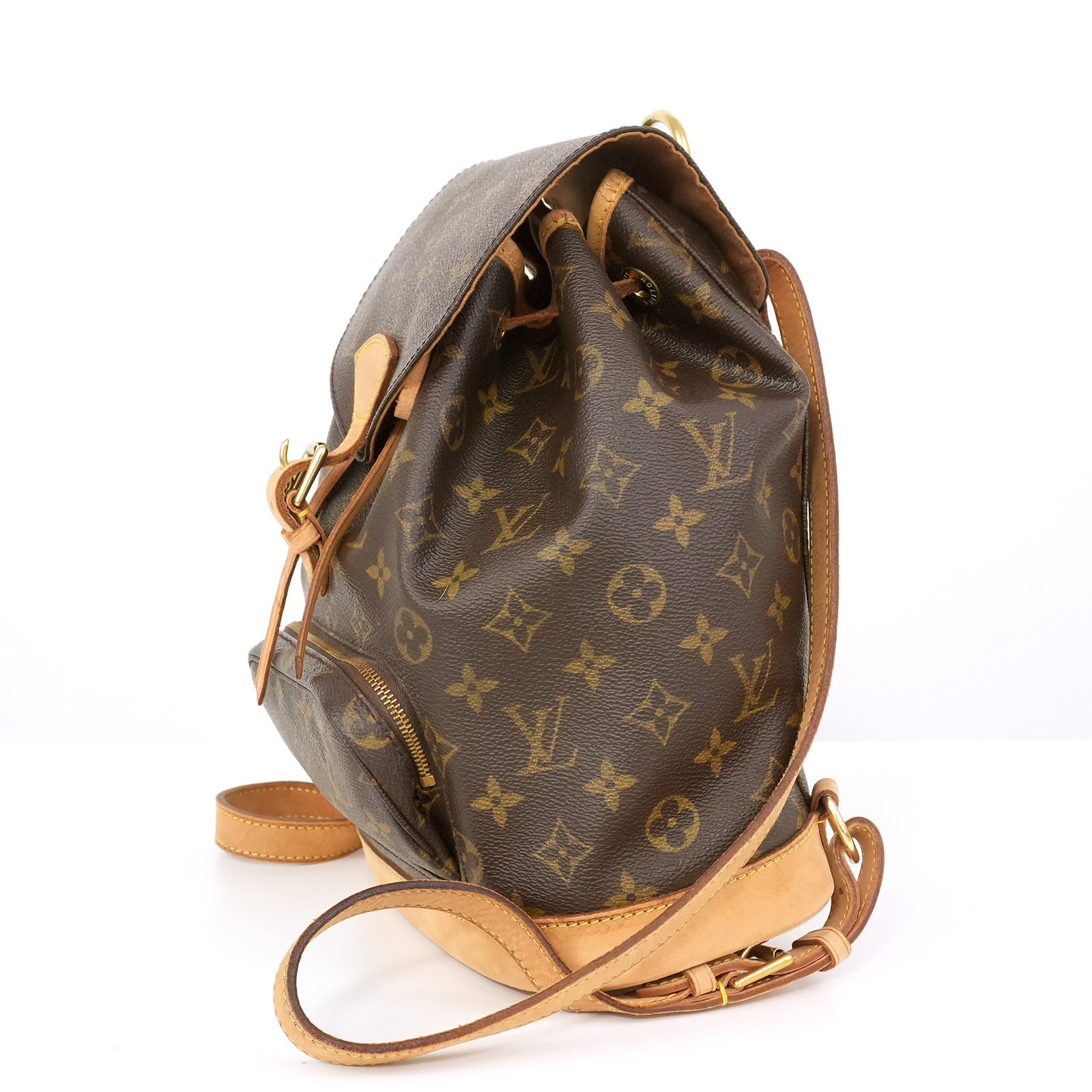 LOUIS VUITTON LV Monogram Montsouris MM M51136 Backpack Bag SP0957 Auth #57904A