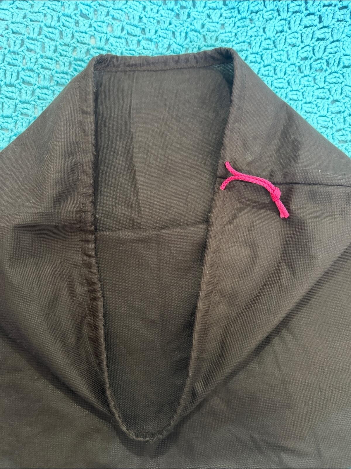 kate spade Brown Dust Bag with Pink Drawstring and Gold Logo